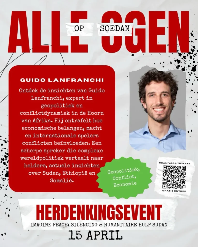 Sprekerskaart van het herdenkingsevent: Guido Lanfranchi over de geopolitiek achter het conflict.