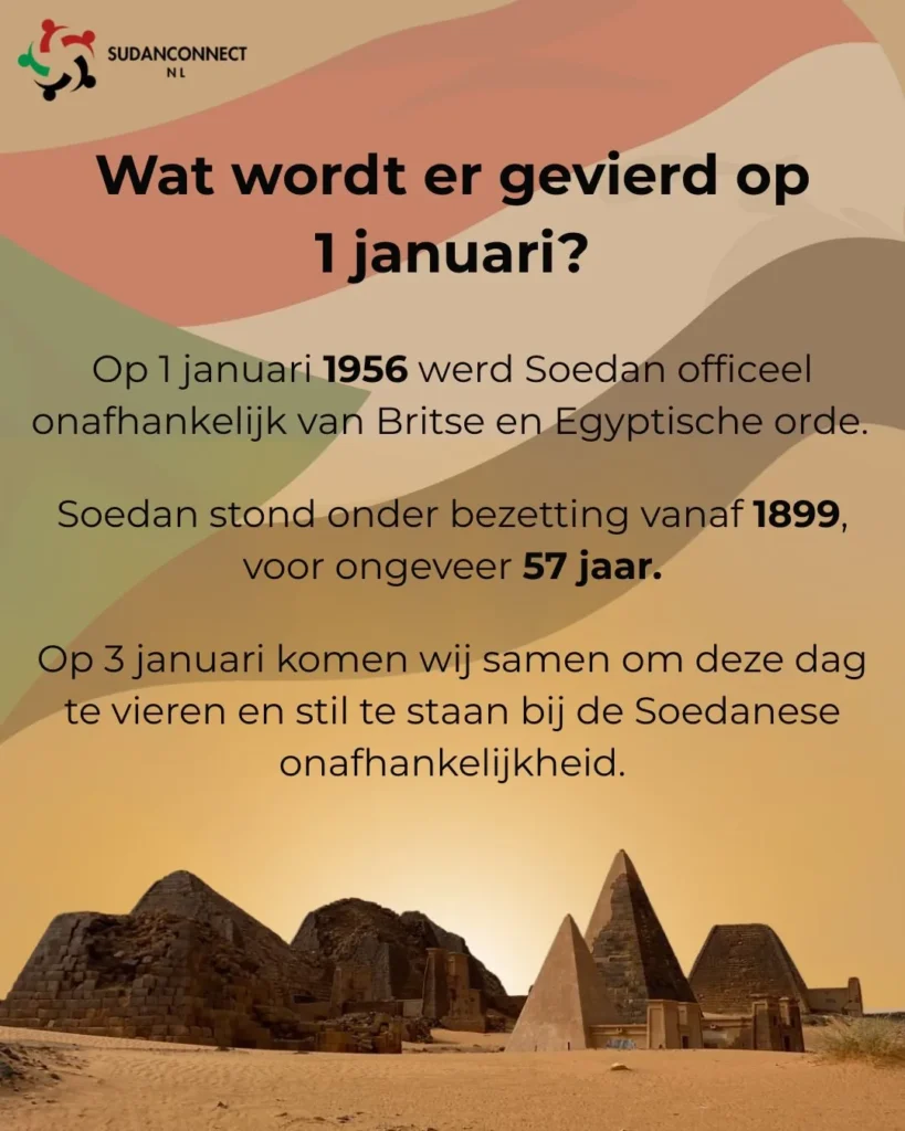 Tekstplaat over wat er op 1 januari gevierd wordt.